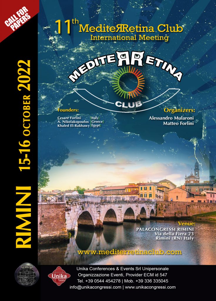 Mediterretina 2022 Call for papers